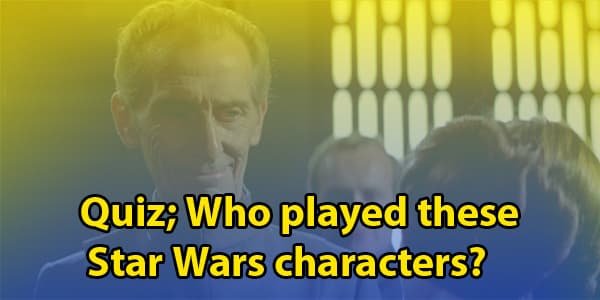 Star Wars Actors Quiz